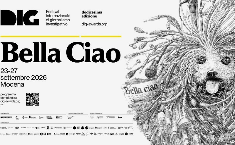 DIG Festival 2026 a Modena dal 23 al 27 settembre: “Bella Ciao” al centro della nuova edizione