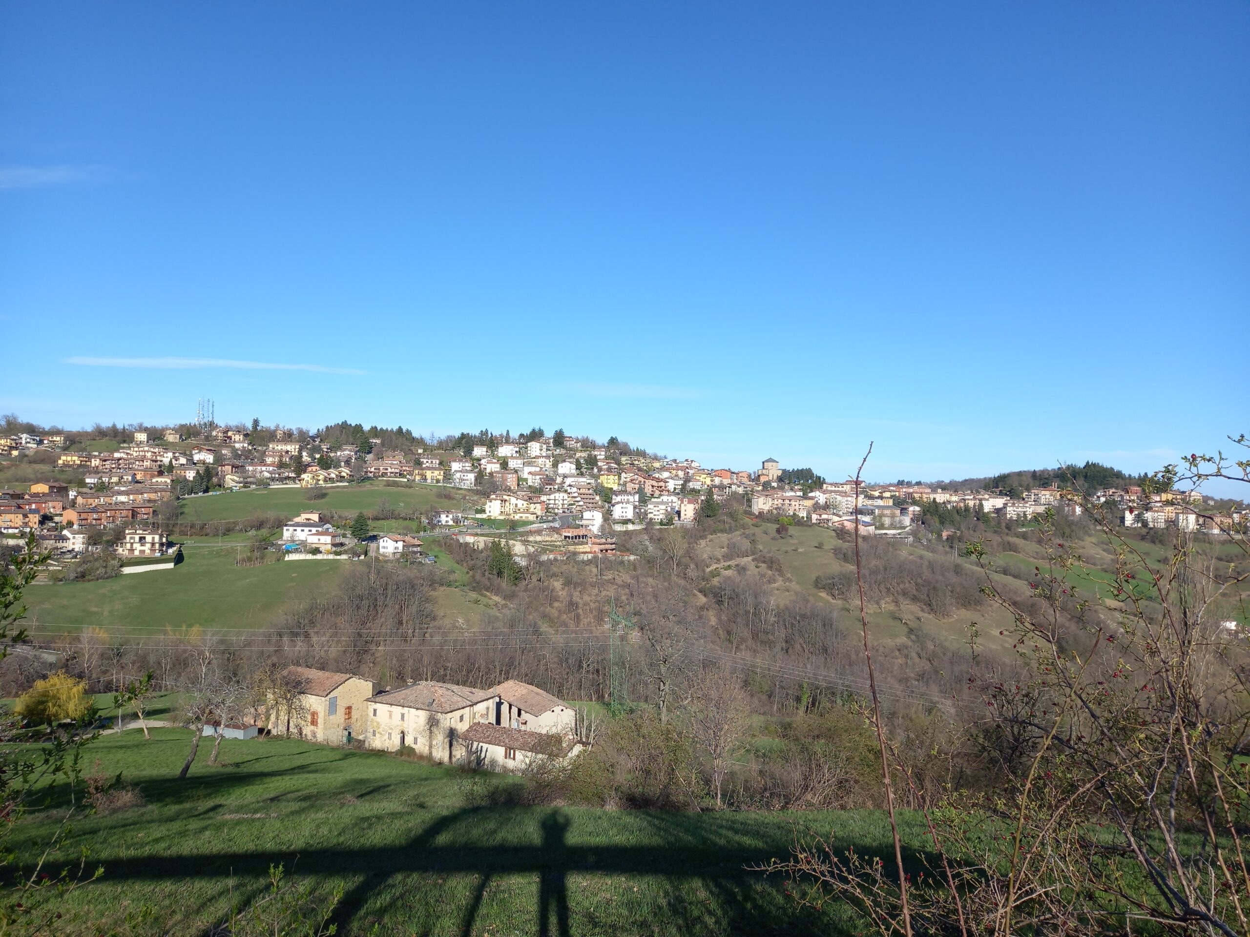 Panorama di Serramazzoni visto da Faeto