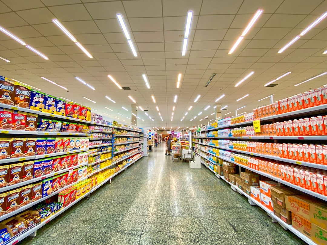 Corsia di un supermercato, immagine di repertorio per gli episodi avvenuti a Modena